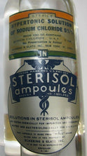 Load image into Gallery viewer, SCHERING & GLATZ STERISOL AMPOULES Old Sealed GLASS IV Original Box Dr Medical