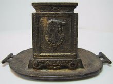 Load image into Gallery viewer, AMERICAN FUSEE Co ERIE Pa Antique Advertising Match Book Holder Egyptian Revival