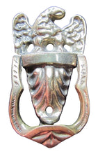 Load image into Gallery viewer, EAGLE DOOR KNOCKER Old Small Brass Interior Bathroom Bedroom B&B Hardware
