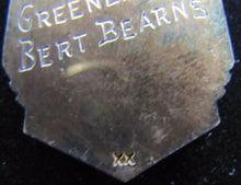 Load image into Gallery viewer, 1930s BROOKLYN EAGLE BOWLING Sports 1st PLACE Medallion XX GREEN LANTERN BB