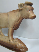 Load image into Gallery viewer, Cow Cast Iron Porcelain Doorstop Statue Store Display Ad Farm Butcher Shop