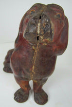 Load image into Gallery viewer, DACHSCHUND Antique Sitting Dog Doorstop Big Weiner Rare Decorative Art Statue
