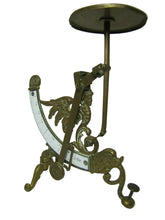 Load image into Gallery viewer, WINGED MAIDEN BUST DAUPHIN KOI DEVIL FISH Antique Exquisite Bronze Postal Scale