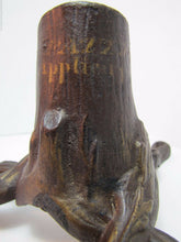 Load image into Gallery viewer, Antique Cast Iron Tree Base Roots Stand exquisite fine detailing pole base stand