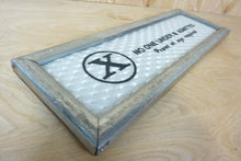 Load image into Gallery viewer, X NO ONE UNDER 18 ADMITTED Original 1960/70s Movie Theater Holographic Ad Sign