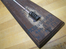 Load image into Gallery viewer, OTHELLO RANGE HEUSINGEER MILITARY PLAZA Texas Antique Thermometer Wood Sign Ad