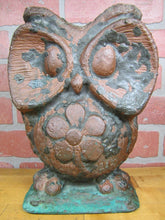Load image into Gallery viewer, OWL Old Industrial Toy Metal Making Mold Rare HTF Decorative Art Statue Sign Ad