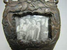 Load image into Gallery viewer, 1908 M HEUMANN HARLEM CASINO NEW YORK Souvenir Picture Frame Ornate Dragon NYC
