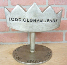 Load image into Gallery viewer, TODD OLDHAM JEANS Original Store Display Advertising Sign PLEASE ENJOY JEANS
