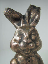Load image into Gallery viewer, BUNNY RABBIT Old Cast Metal TOY MOLD Industrial Factory Easter Display Art