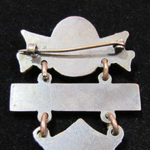 Load image into Gallery viewer, REMINGTON ARMS UNION METALLIC CARTRIDGE Co MARKSMAN Antique Pin Medallion D&C NY