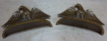 Load image into Gallery viewer, Antique Perched Eagle 13 Star James Graham Co New Haven Conn USA Bronze Bookends