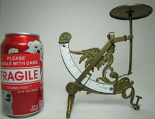 Load image into Gallery viewer, WINGED MAIDEN BUST DAUPHIN KOI DEVIL FISH Antique Exquisite Bronze Postal Scale
