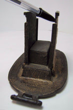 Load image into Gallery viewer, AMERICAN FUSEE Co ERIE Pa Antique Advertising Match Book Holder Egyptian Revival