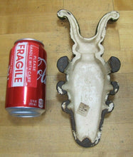 Load image into Gallery viewer, NATIONAL SEWING MACHINE Co Illinois Antique Cast Iron Figural Bug Boot Jack Art
