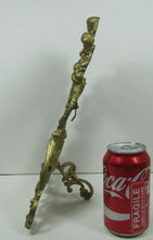 Load image into Gallery viewer, SEA MONSTERS HIPPOCAMPUS CHERUBS Old Brass Decorative Arts Frame Picture Mirror