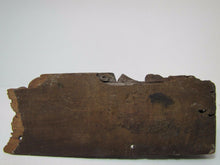 Load image into Gallery viewer, Devil Evil Horned Head Antique Carved Wood Double Headed Eagle Salvage Hardware