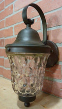 Load image into Gallery viewer, LIGHTOLIER Old Wall Mount Fixture Light Sconce Bubble Glass Shade Decorative Art