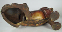 Load image into Gallery viewer, DACHSCHUND Antique Sitting Dog Doorstop Big Weiner Rare Decorative Art Statue