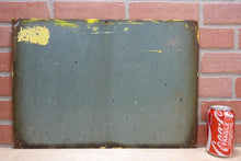 Load image into Gallery viewer, CAUTION RADIO CONTROLLED LOCOMOTIVE IN OPERATION Old Porcelain Sign RR Train