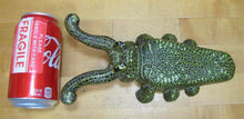 Load image into Gallery viewer, NATIONAL SEWING MACHINE Co Illinois Antique Cast Iron Figural Bug Boot Jack Art