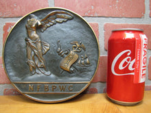 Load image into Gallery viewer, NFBPWC National Fed Business Professional Womens Club Old Bronze Plaque 1919