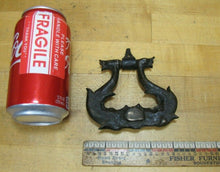 Load image into Gallery viewer, Koi Dauphin Devil Fish Antique Bronze Door Knocker Pull Ornate Hardware Element