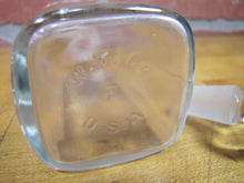 Load image into Gallery viewer, GARGLE Antique Reverse Label Behind Glass Apothecary Bottle Drug Store Pharmacy