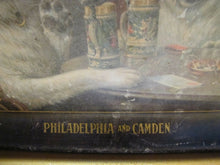 Load image into Gallery viewer, 1910 PENNA BOTTLING & SUPPLY Tray SWALLOW BEVERAGES DOVE GINGER ALE PHILA CAMDEN