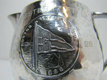 Load image into Gallery viewer, 1926 BOSTON YACHT CLUB Trophy Award Manchester 17 Ft Class Hand Beaten EPNS