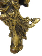Load image into Gallery viewer, 19c Bronze Devil Demon Antique Decorative Art Ornate Architectural Hardware