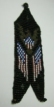 Load image into Gallery viewer, Eagle Crest American Flags Patriotic Folk Art Americana Beadwork Ornate Artwork