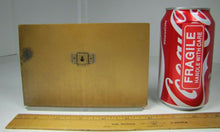 Load image into Gallery viewer, W BELL & Co JEWELRY AND FINE GIFTS Old Solid Brass Store Plaque Ad Sign Griffin