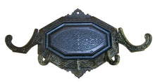 Load image into Gallery viewer, Antique 19c Decorative Arts Wall Bracket Hanger Hook Cast Iron Ornate Hardware