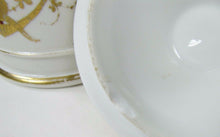 Load image into Gallery viewer, A COLLIN PARIS EAGLE SNAKE Antique 19c Porcelain APOTHECARY JAR w Lid Exquisite