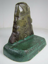 Load image into Gallery viewer, 1939 SUGAR LOAF ROCK WINONA MINNESOTA STATE FAIR BSA Cast Iron Doorstop Statue