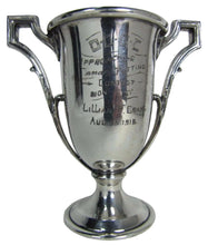 Load image into Gallery viewer, 1916 OC GC Golf Country Club Silver Plate Trophy Award Cup Lillian Crans Wallace