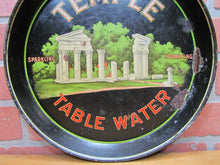 Load image into Gallery viewer, TEMPLE SPARKLING TABLE WATER Old Advertising Tray CHAS SHONK Co LITHO CHICAGO