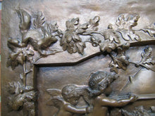 Load image into Gallery viewer, MURPHY VARNISHES 19c Victorian Advertising Plaque Sign Exquisite Cherubs Ornate