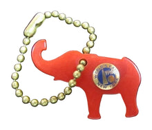 Load image into Gallery viewer, 1940 NEW YORK WORLDS FAIR REPUBLICAN Political Party ELEPHANT Keychain NYWF