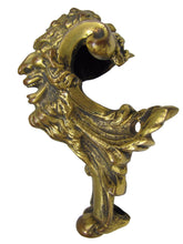 Load image into Gallery viewer, 19c Bronze Devil Demon Antique Decorative Art Ornate Architectural Hardware