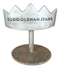 Load image into Gallery viewer, TODD OLDHAM JEANS Original Store Display Advertising Sign PLEASE ENJOY JEANS