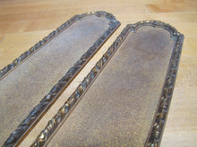 Load image into Gallery viewer, TROLLOPE LONDON 19c Bronze Gold Gilt Door Push Pair Ornate Hardware Doorpush