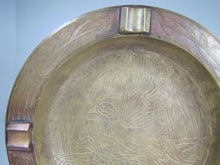 Load image into Gallery viewer, Ducks Marsh Antique Bronze Decorative Art Cigar Ashtray Tray Arts & Crafts
