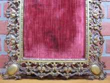 Load image into Gallery viewer, 19c Devil Decorative Arts Bronze Frame Picture Mirror Artwork Tiffany Paris