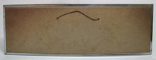 Load image into Gallery viewer, JESUS CARES Sign Glass Front Foil Design Lettering Deco Tin Bevel Frame