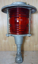 Load image into Gallery viewer, BOSTON POLICE Dept SIGNAL SERVICE Old Retired HD Light Nautical Street RR Lamp