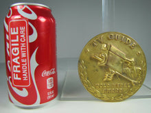 Load image into Gallery viewer, TV GUIDE GOLD MEDAL AWARD Original 1950s Medallion High Relief Ornate Rare