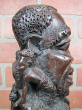 Load image into Gallery viewer, AFRICAN FOLK ART TREE OF LIFE Old Decorative Art Statue Artist Signed D ADAMSON
