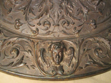 Load image into Gallery viewer, Antique American Radiator Company Decorative Plaque Sign Maiden Beasts Cherub